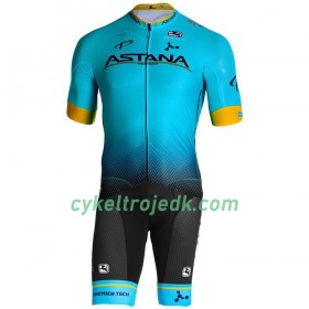 Cykeltøj + Bib Cykelshorts 2019 Astana Pro Team N001